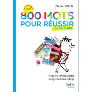800 mots pour réussir